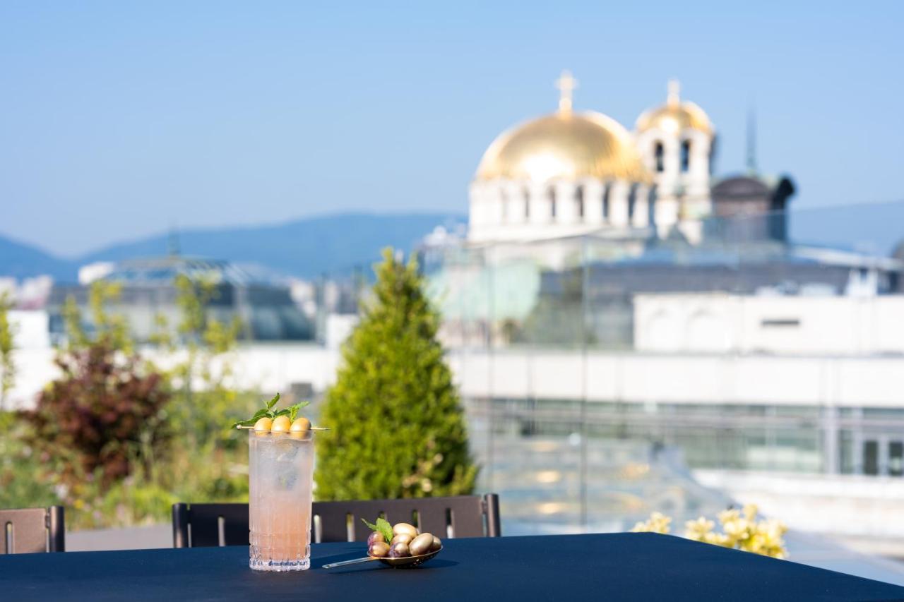 Hyatt Regency Sofia Hotel Eksteriør billede View from the rooftop
